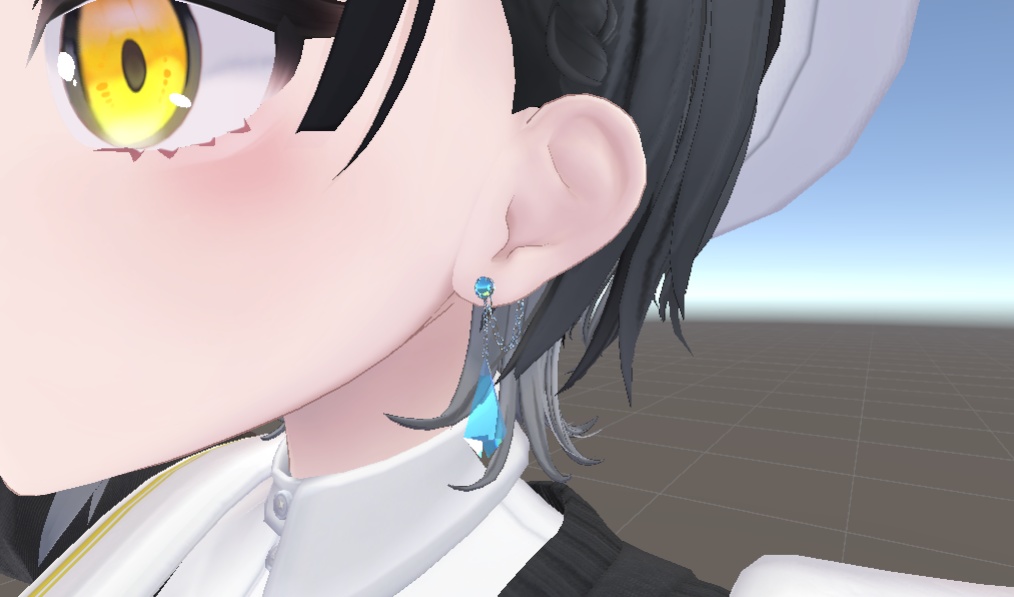 【無料/free】MA対応 宝石ピアス(支援版特典あり)