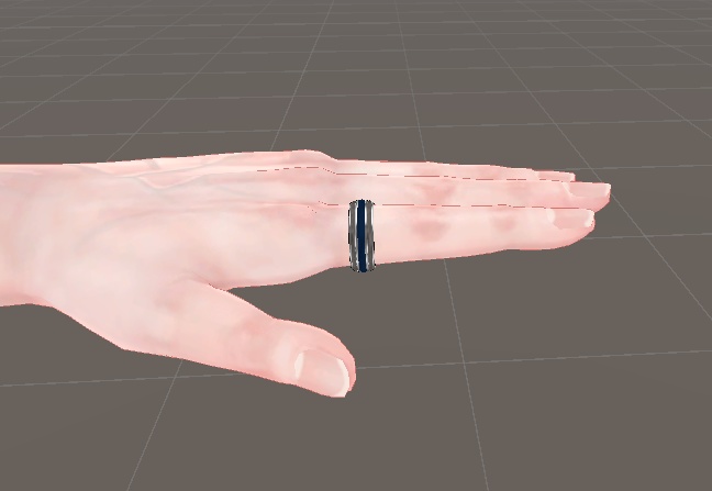 【無料/free】MA対応 シンプルな指輪