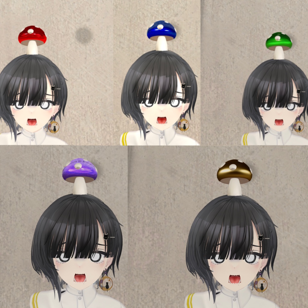 【MA対応】パラサイトきのこ【VRC想定】