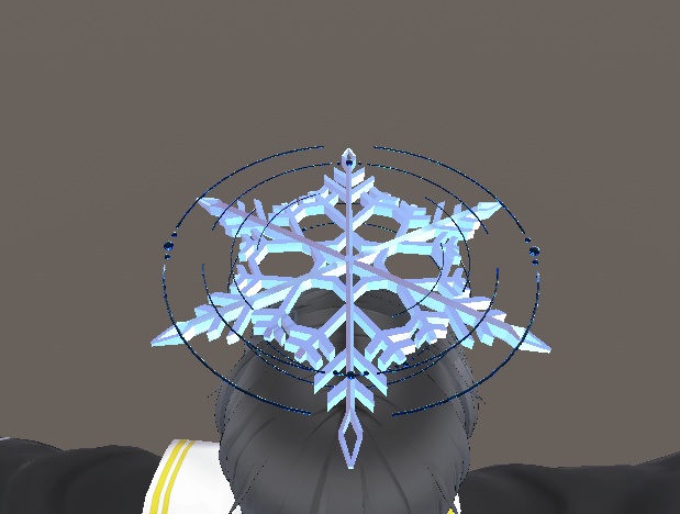 【MA対応】雪の結晶ヘイロー