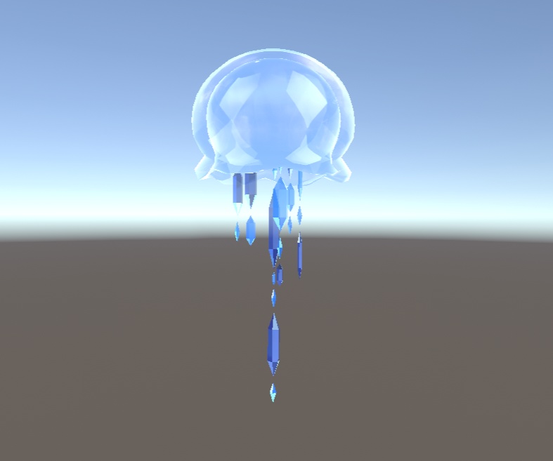 【MA対応】宝石くらげ 追従ペットギミック【VRC想定】