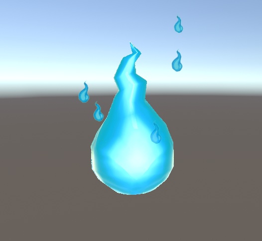 【VRC想定・MA対応】鬼火 -Onibi- 【パーティクル付き】