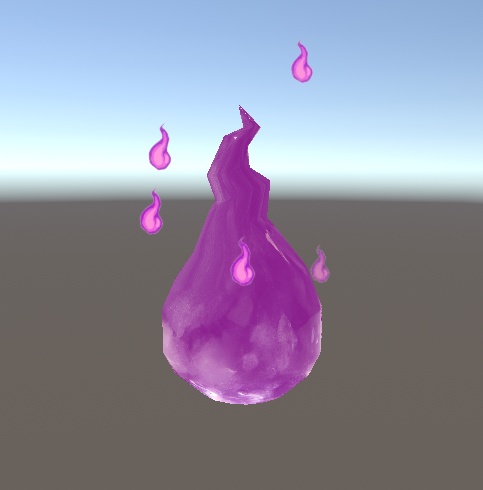 【VRC想定・MA対応】鬼火 -Onibi- 【パーティクル付き】