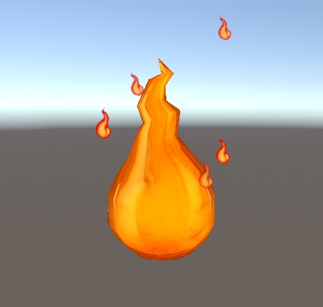 【VRC想定・MA対応】鬼火 -Onibi- 【パーティクル付き】