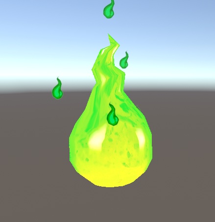 【VRC想定・MA対応】鬼火 -Onibi- 【パーティクル付き】