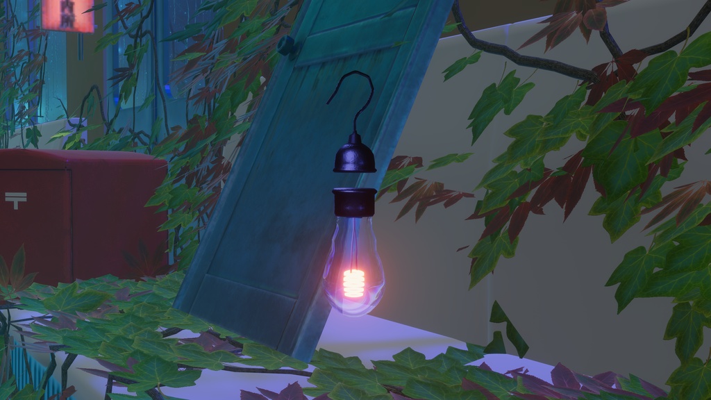 【MA対応】電球イヤリング【VRC想定】