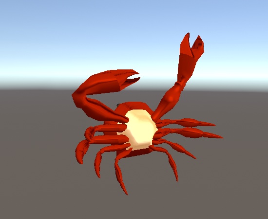 【MA対応】🦀カニイヤリング🦀【VRC想定】