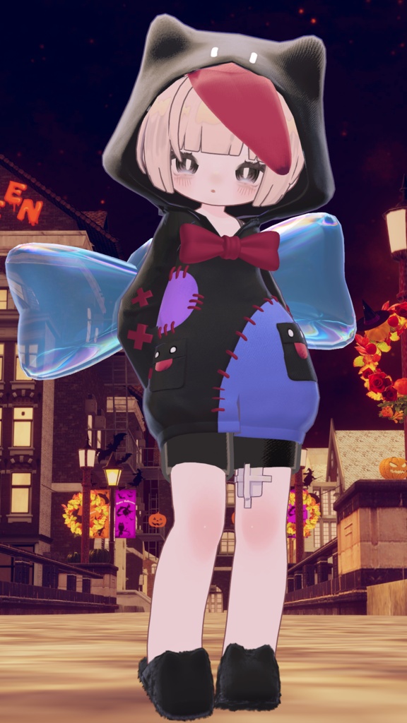 【発売記念SALE】👻おばけパ~カ~👻【まめふれんず対応衣装】