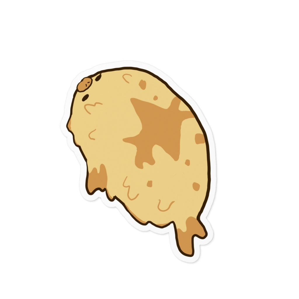 ちざらしさんステッカー