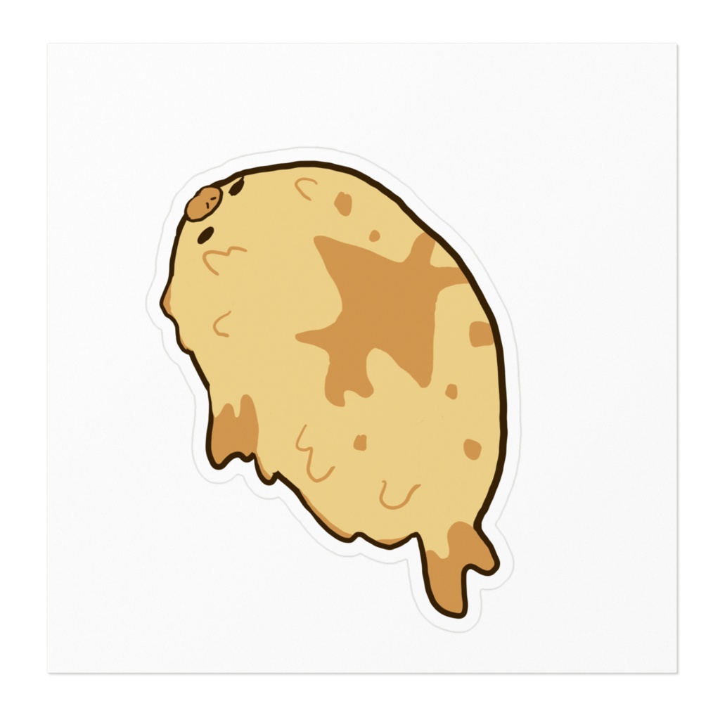 ちざらしさんステッカー