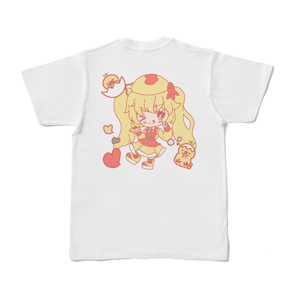 オムライスちゃんのTシャツ(無地)