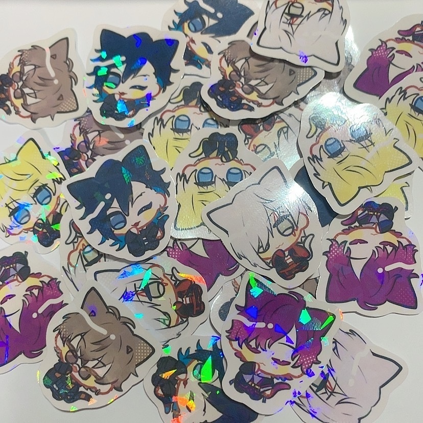 【非公式】キラキラステッカー！