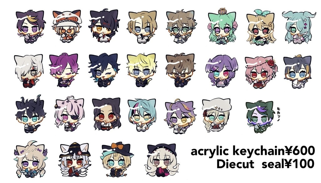 【非公式】EN アクリルキーホルダー