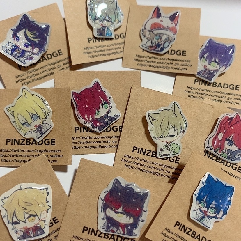 【非公式‼️】ネコチヤンピンバッジ‼️