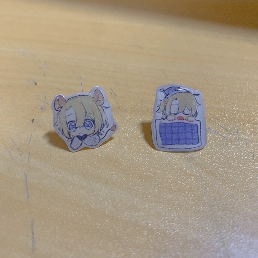 【非公式】ピンバッジ‼️