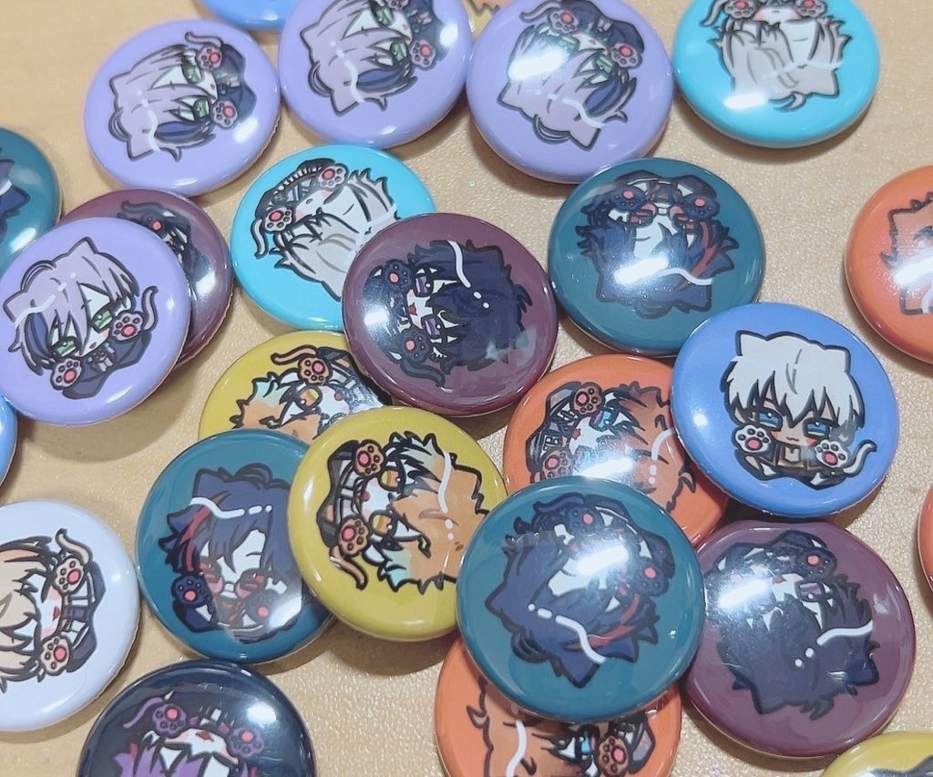 地獄の缶バッジガチャvol.2!