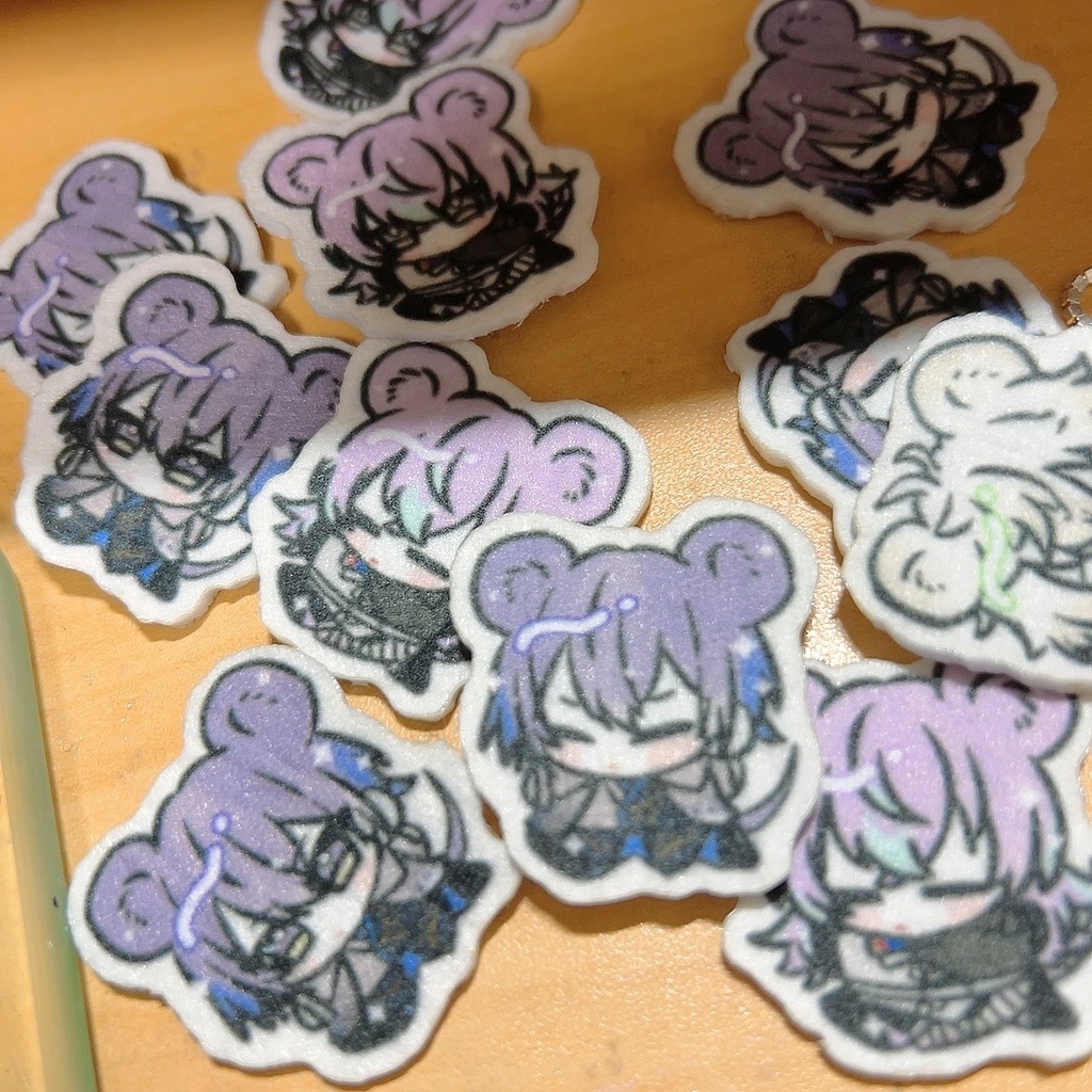 ちゅう🐭なフェルトバッジ