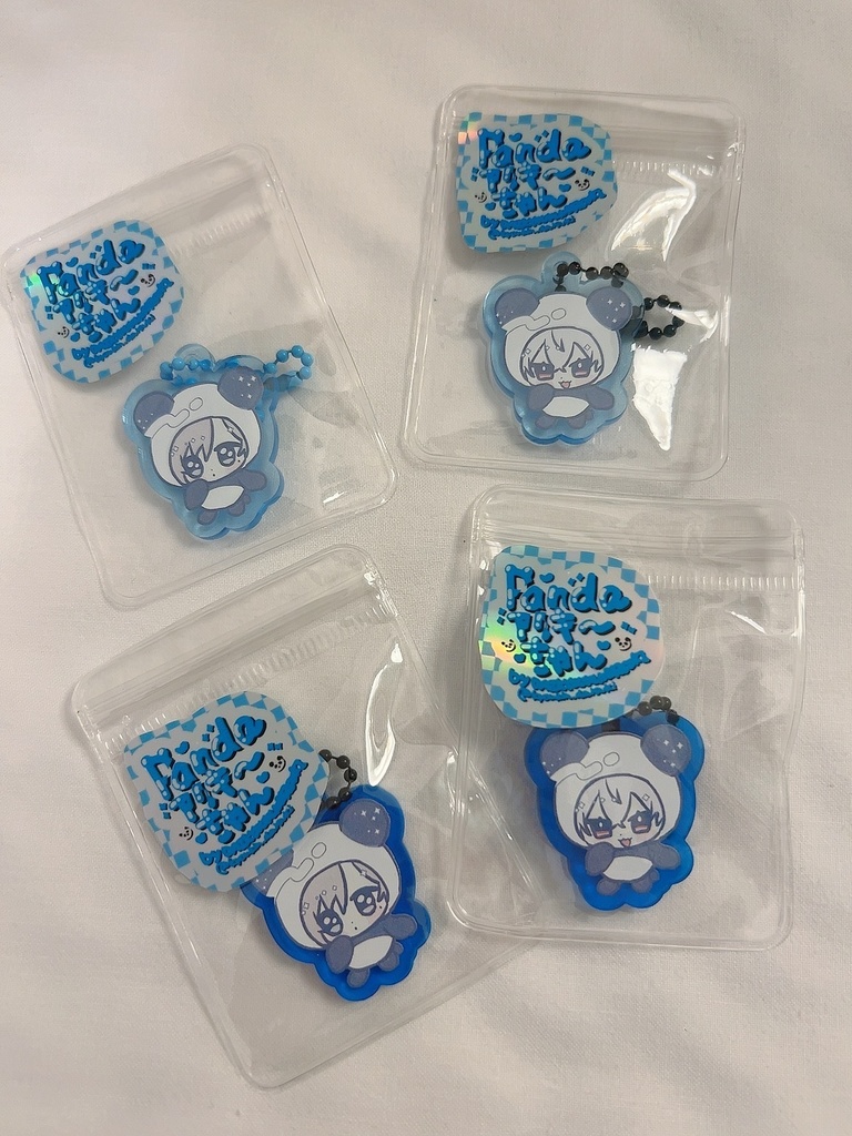 非公式なパンダちゃんアクキー🐼