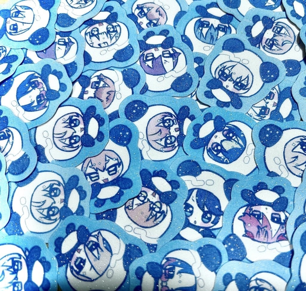 非公式🐼パンダグリッターシール
