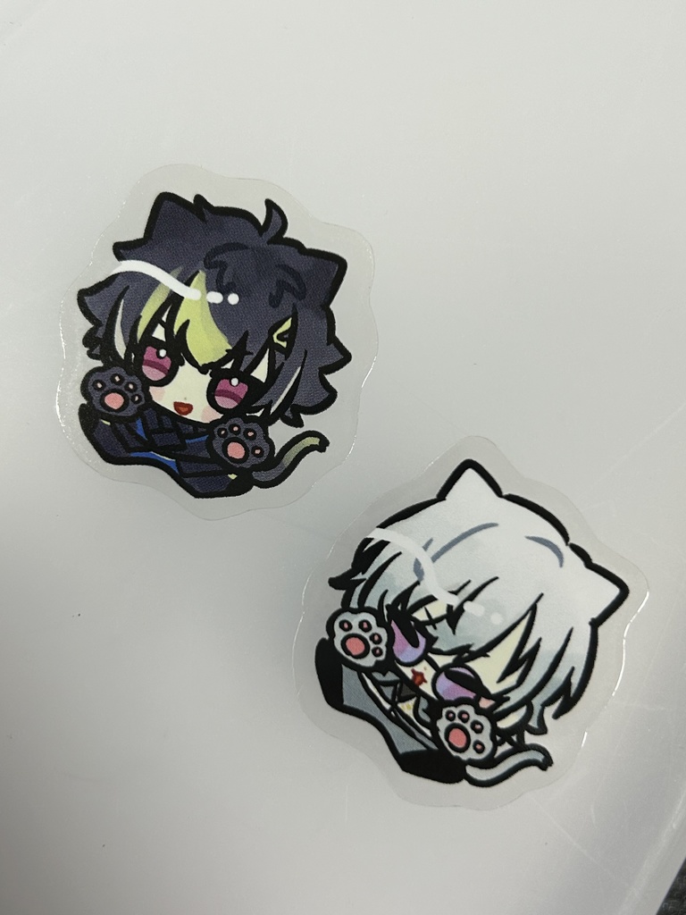 非公式!クリアステッカー🐱