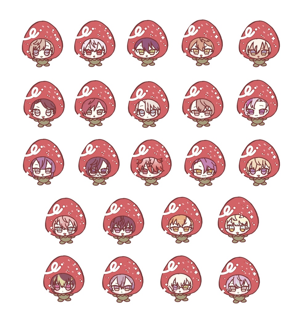 いちご🍓なピンバッジ