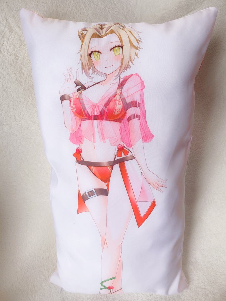 牙音舞米生誕祭2022グッズ♪チャイナ衣装風水着のミニ抱き枕カバー♪