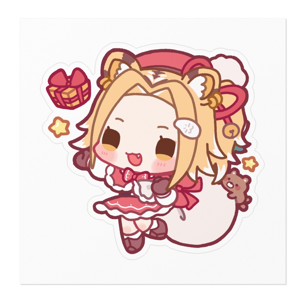 サンタ舞米ステッカーA