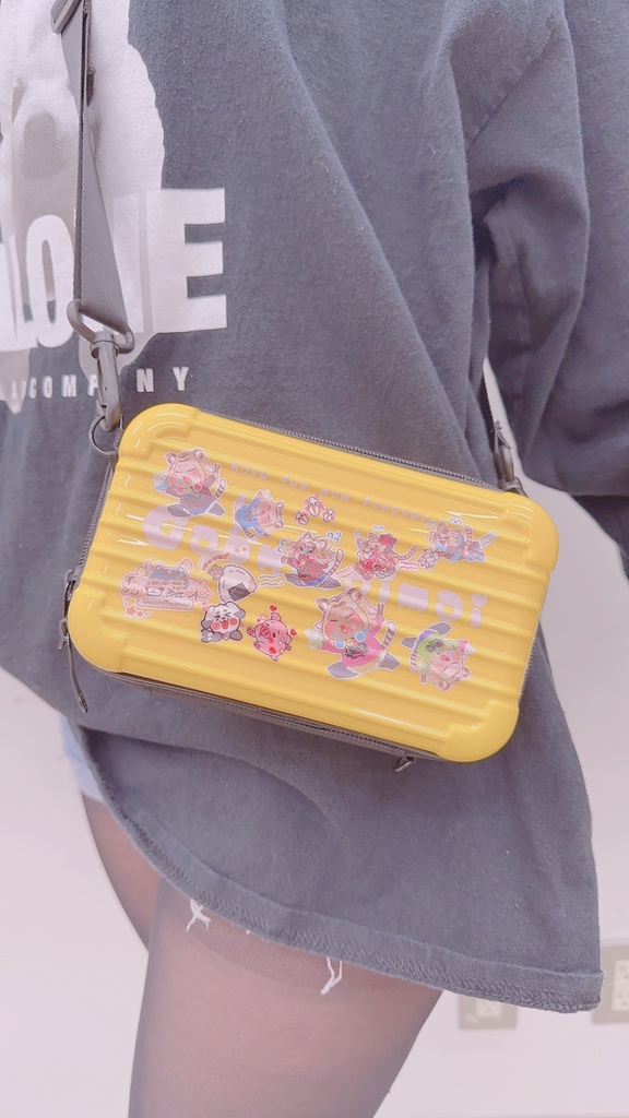 ミニトランク型ポーチ