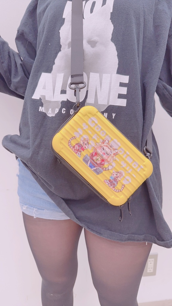 ミニトランク型ポーチ