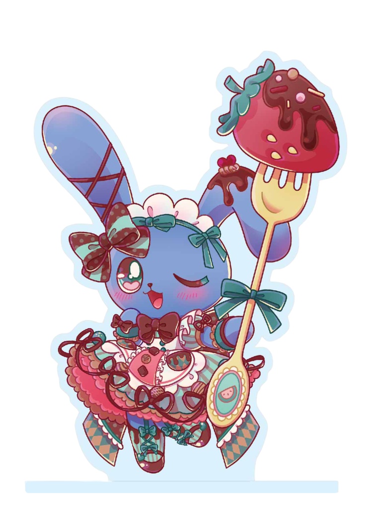 【神酒酔霞×牙音舞米コラボグッズ】まいすい〜とバレンタイン2024❤️アクリルグッズフルセット