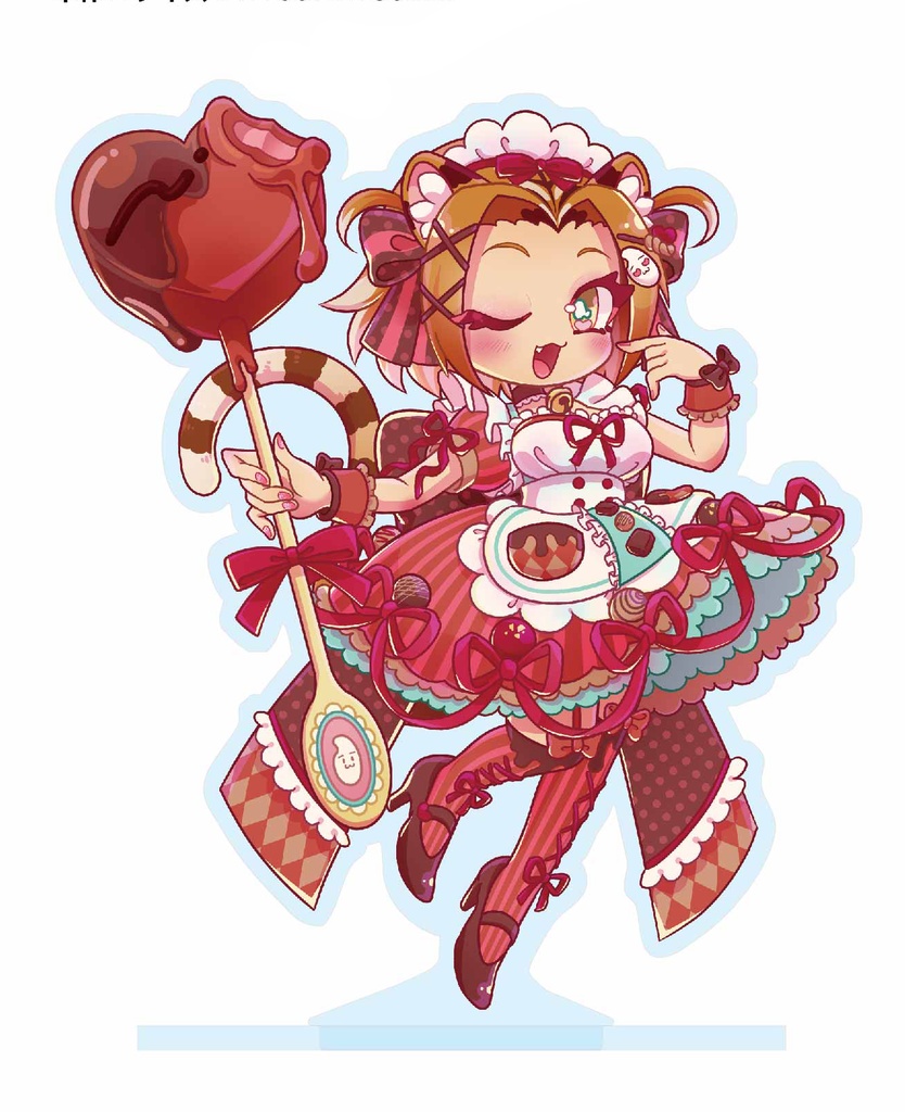 【神酒酔霞×牙音舞米コラボグッズ】まいすい〜とバレンタイン2024❤️アクリルグッズフルセット