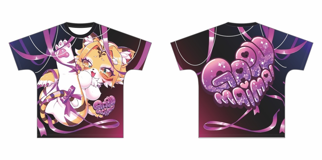🐯けもまいフルグラフィックTシャツ🌾