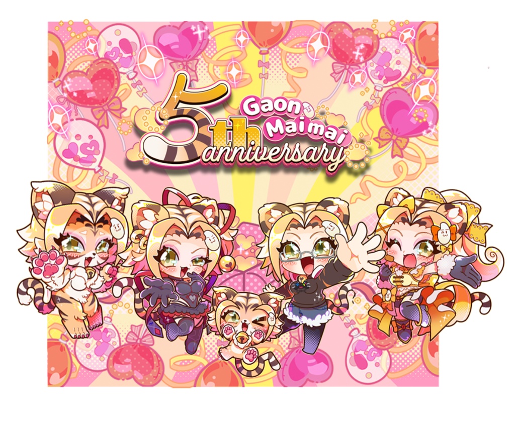 5周年アクリルジオラマ