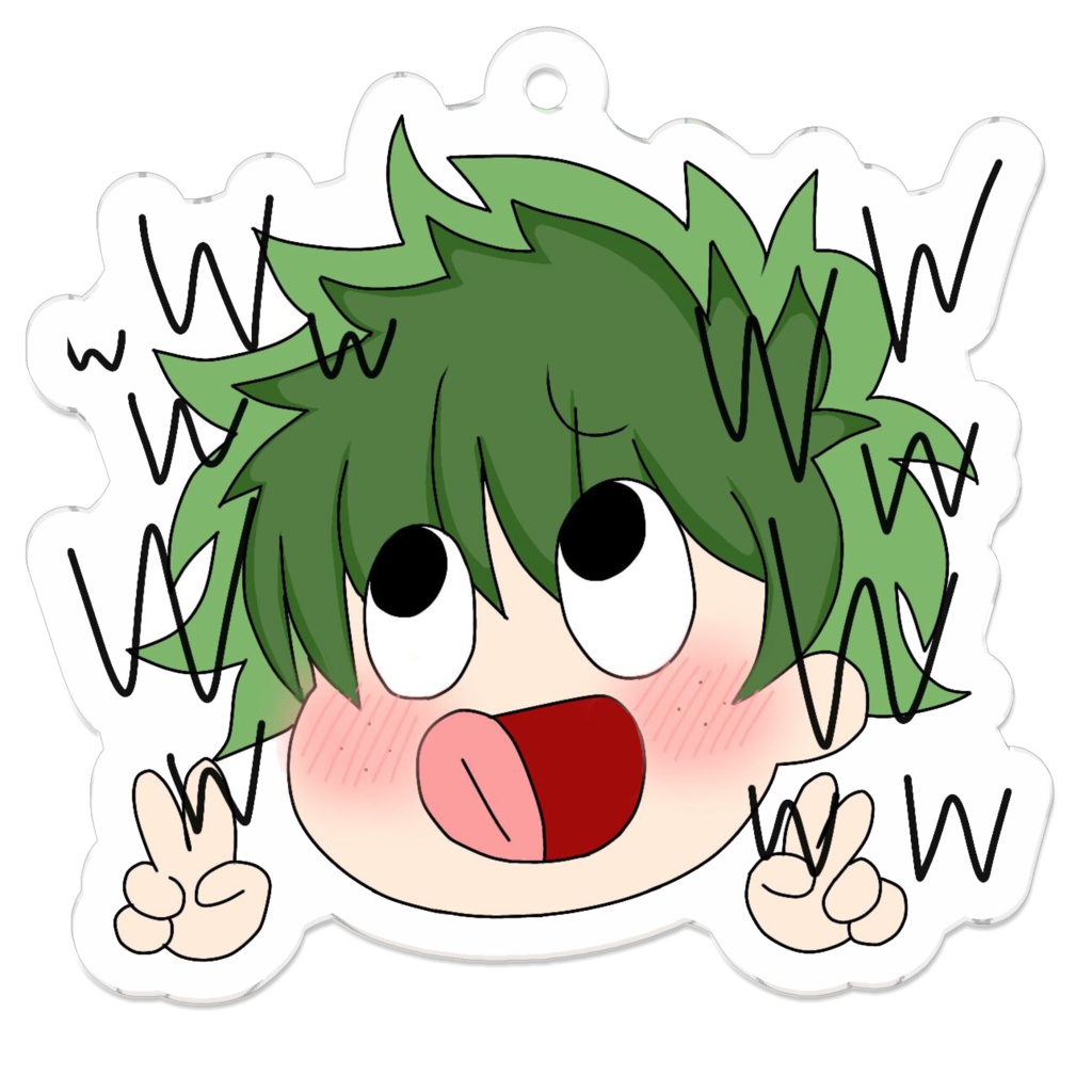 緑谷出久アクキー