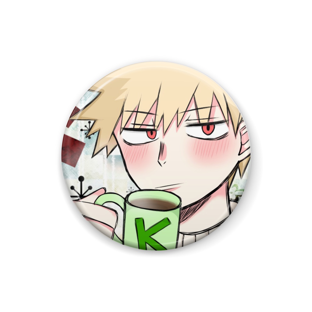 爆豪勝己缶バッチ