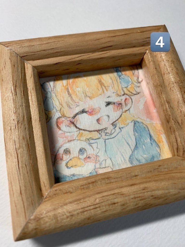 シャドーハウス 水彩ミニ原画