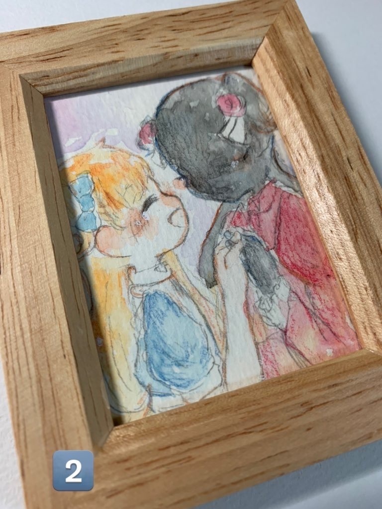 シャドーハウス 水彩ミニ原画