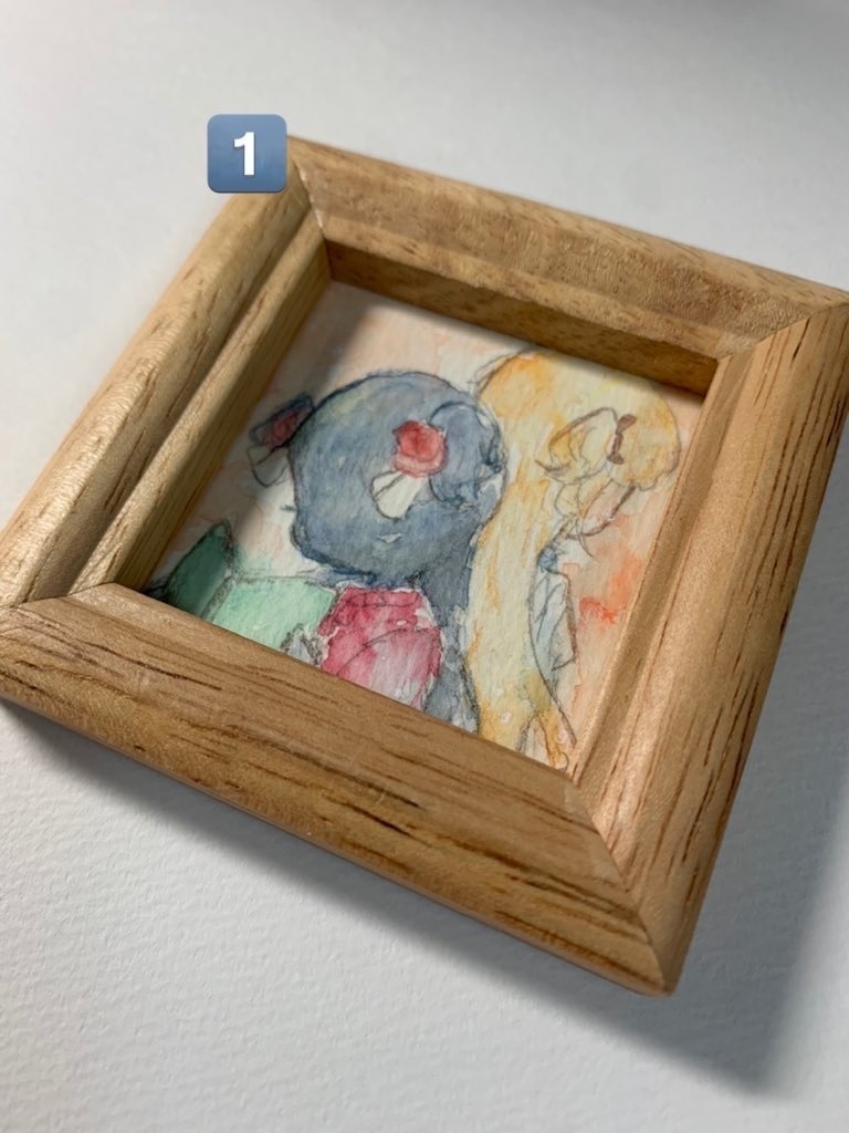 シャドーハウス 水彩ミニ原画