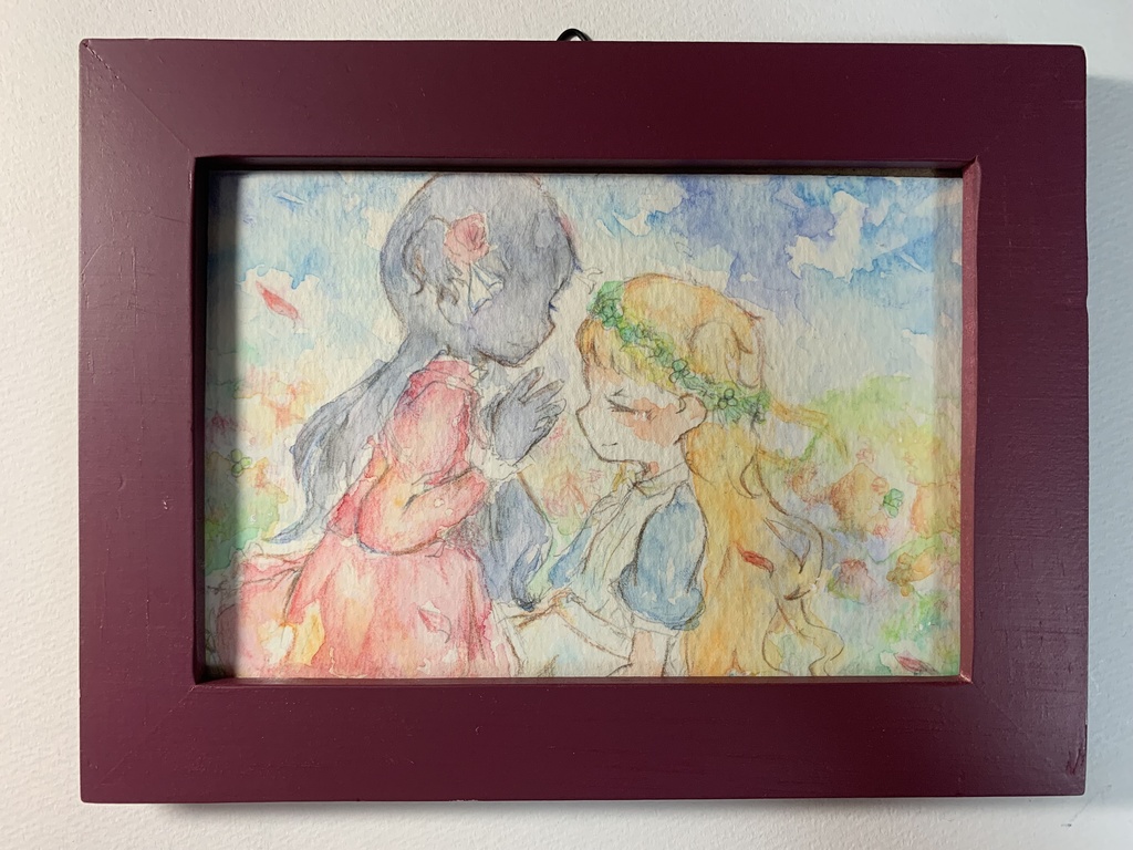 シャドーハウス 水彩原画