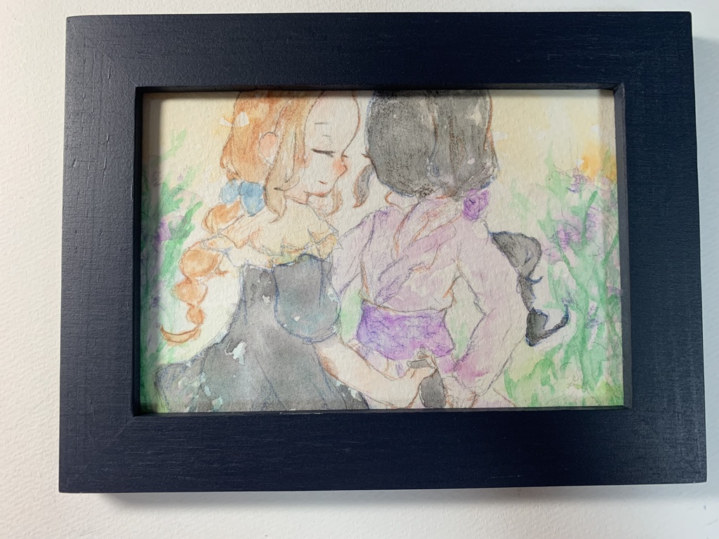 シャドーハウス 水彩原画