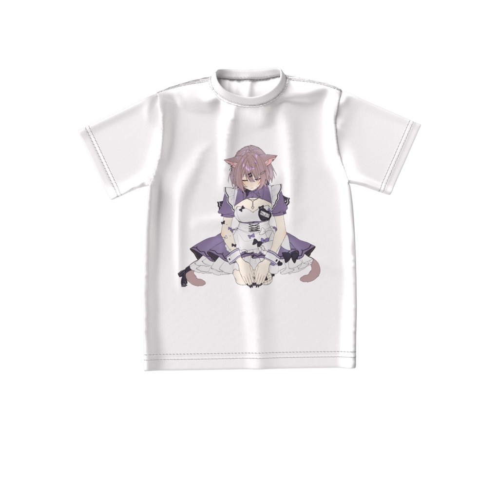 土下座Tシャツ【猫酔くる/Vtuber】