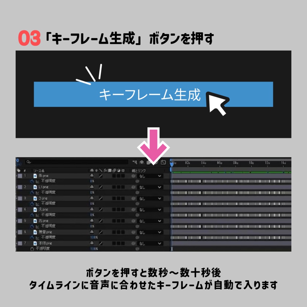 【AfterEffectプラグイン】VoiceToMouthPro_SuiuSeries 口パクを一瞬で作成!ショート動画のSDキャラにぴったり!
