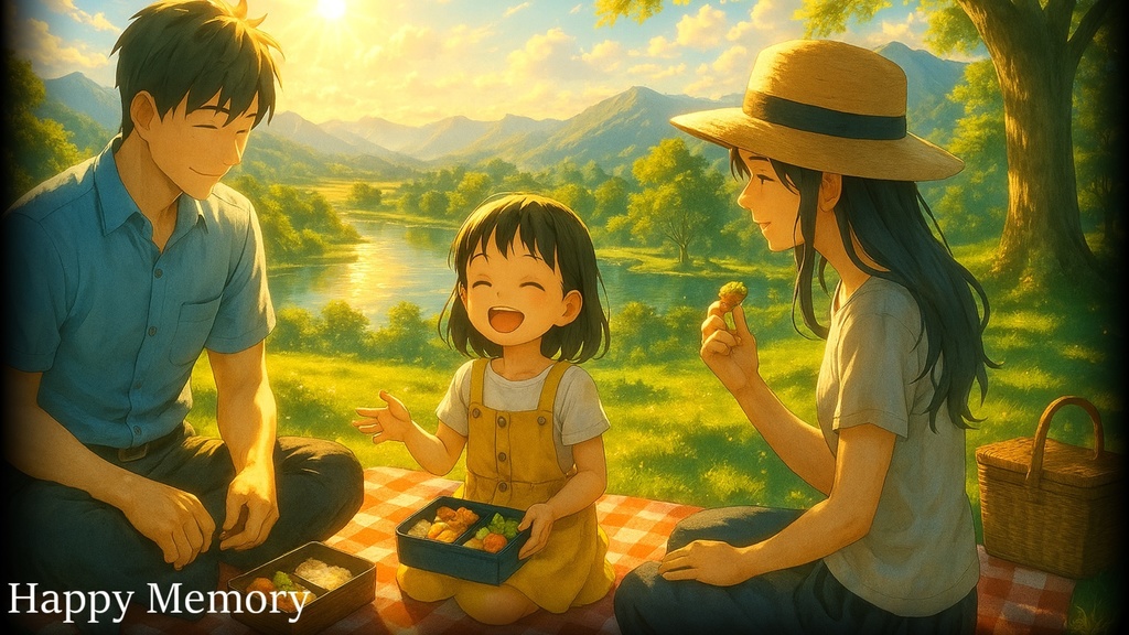 【フリーBGM】心安らぐ優しいBGM『Happy Memory』【作業用/配信用/chill/lofi】