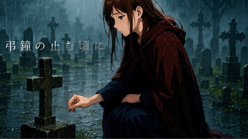 【フリーBGM】幻想的で切ないファンタジー風BGM『弔鐘の止む頃に』【ファンタジー/悲しい/エンディング】