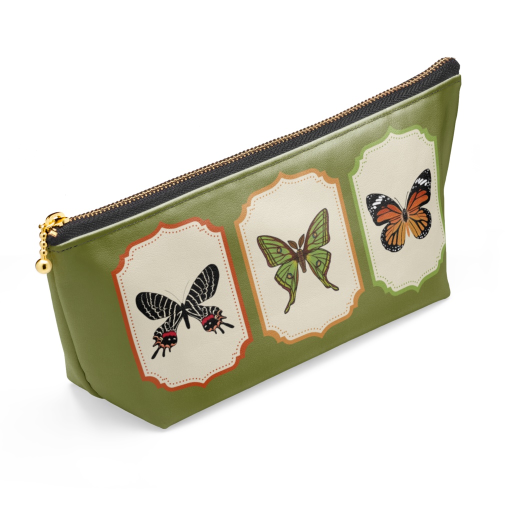 鱗翅目のポーチ