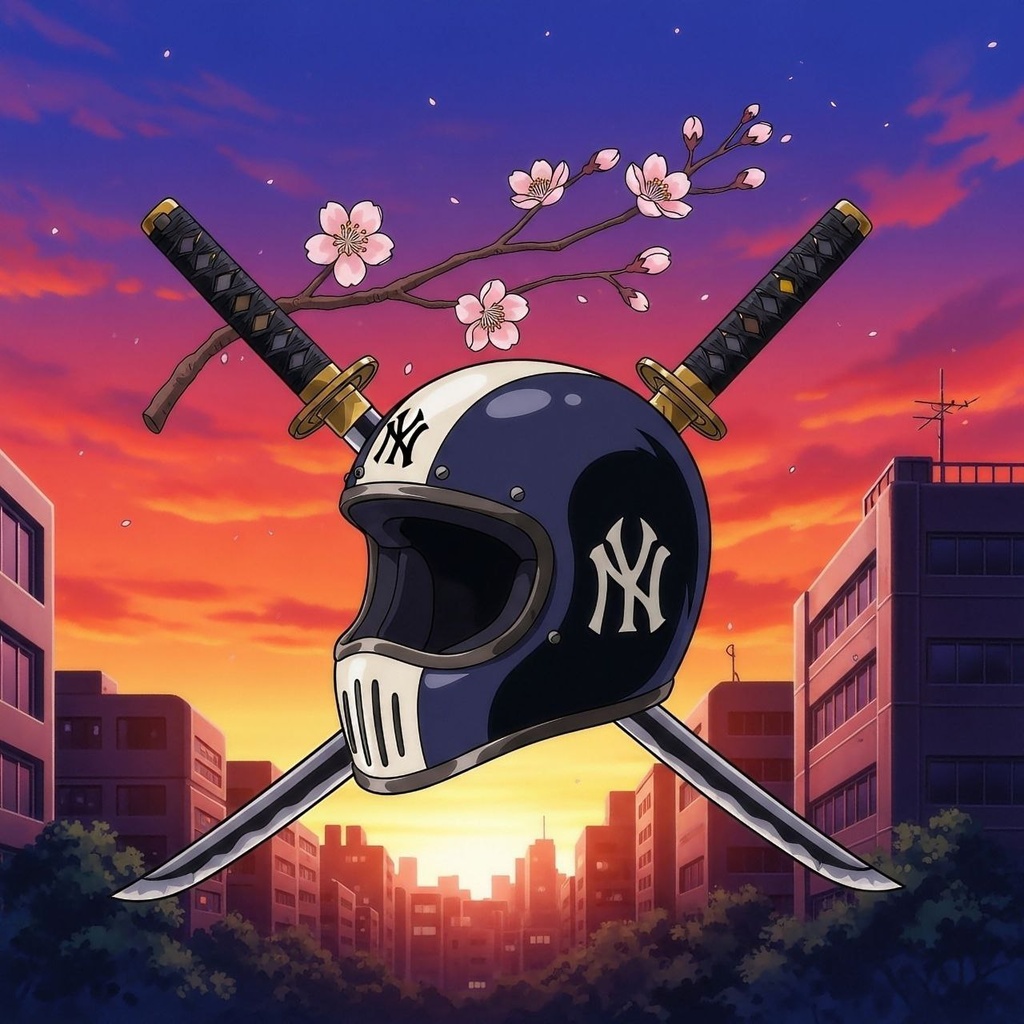 "NEO TOKYO BOMBER" - NY Samurai Graphic
