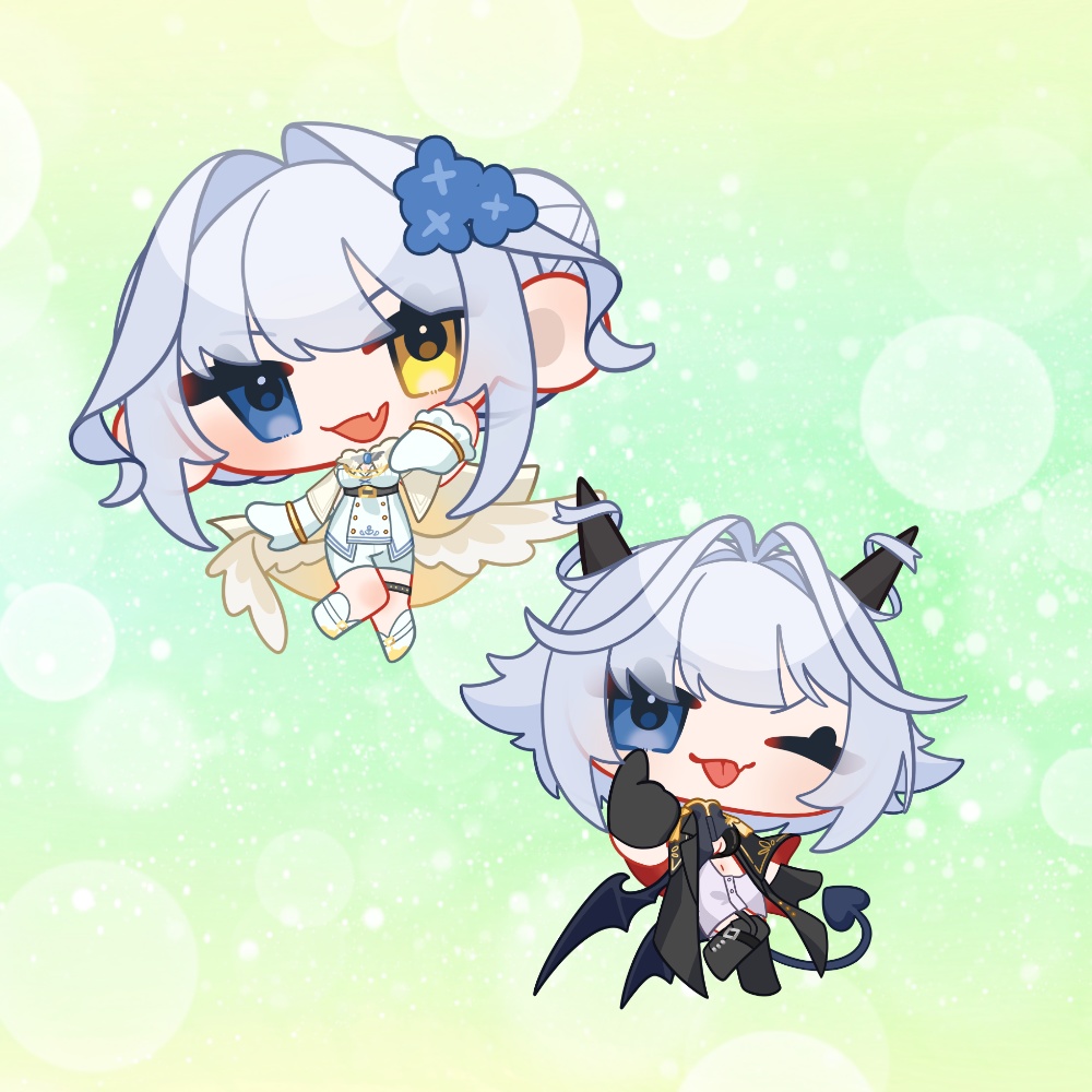 【Angel or Devil...?】白波瀬あむオリジナルグッズ