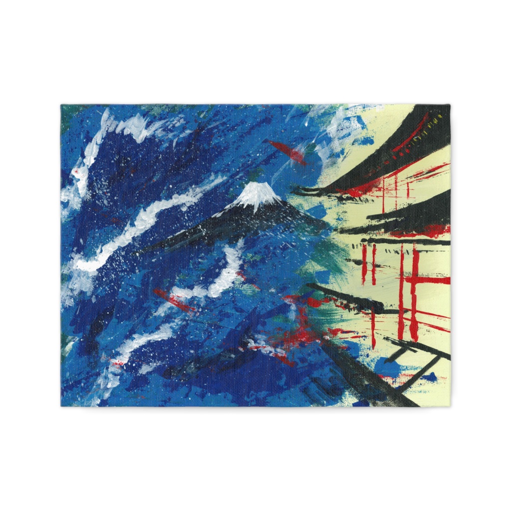『和想図/静動 - Wabstract / StaticDynamic』複製キャンバス