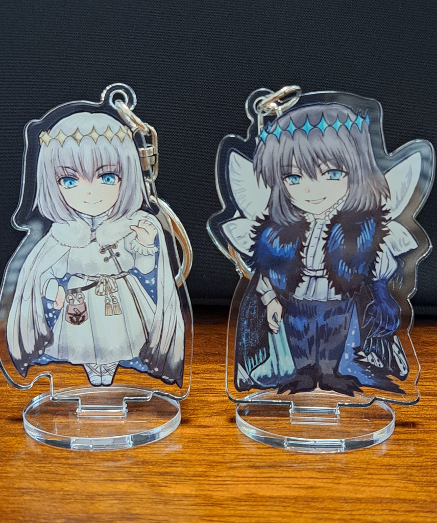 台座付きアクリルキーホルダー（FGOオベロン）