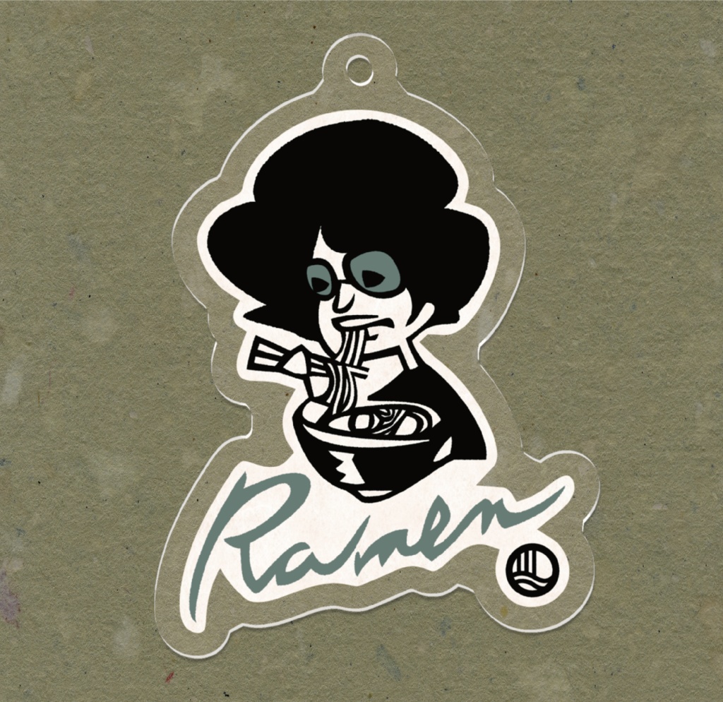 ラーメン好きのためのためのキーホルダー